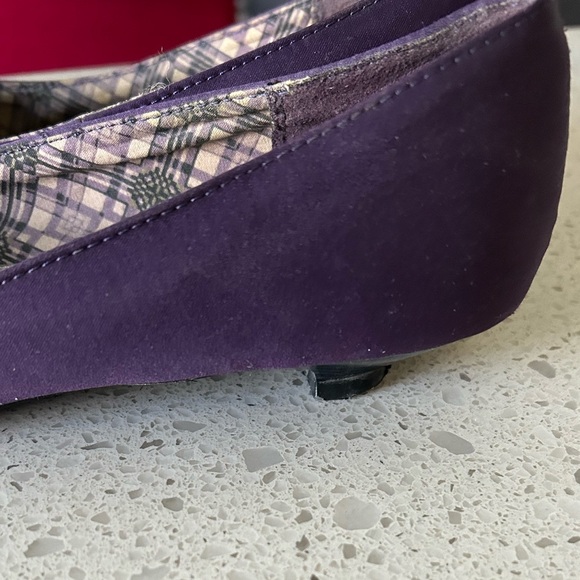 💜🐱Kitten Heels with Bow 🎀 Detail Size 7 - Picture 4 of 7